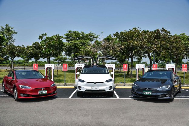 特斯拉啟用臺南奇美博物館超級充電站，下一站臺中七期將啟用