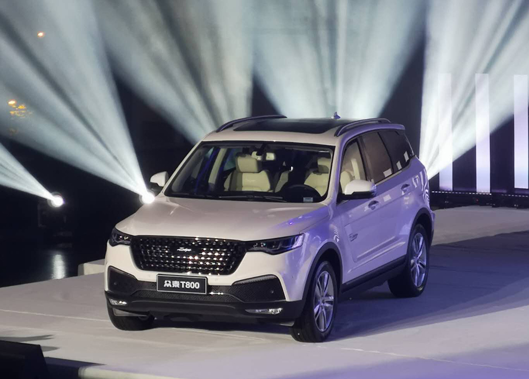 大尺寸+高配置 眾泰T800 13.98萬起售