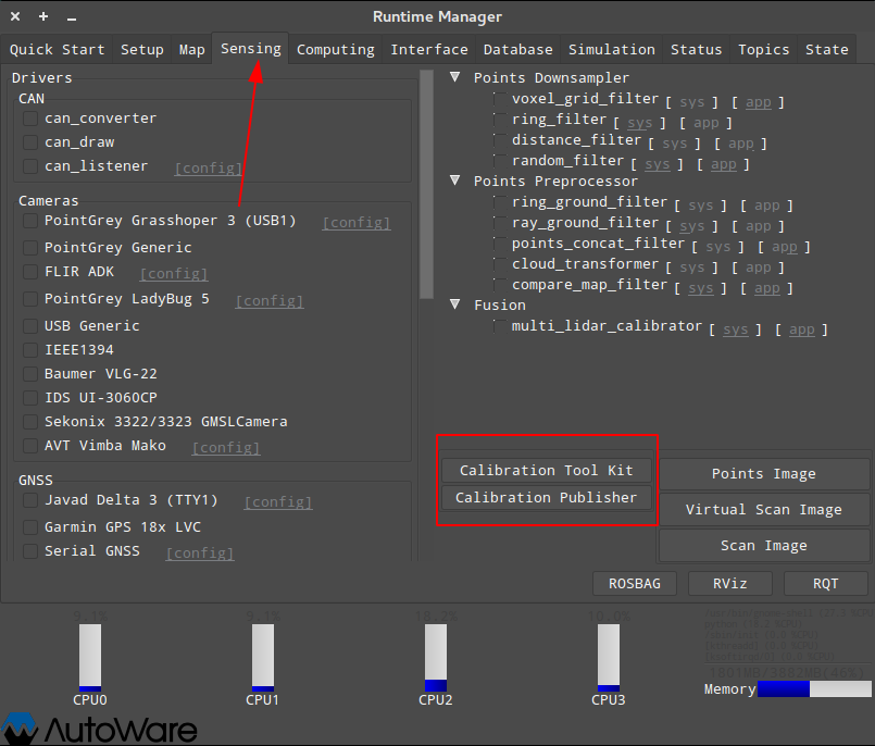 Autoware 標定工具 Calibration Tool Kit 聯合標定 Robosense-16 和 ZED 相機！