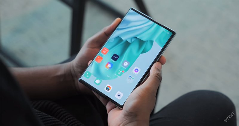 OPPO X 2021 動手玩影片曝光，可依照手掌大小伸縮螢幕